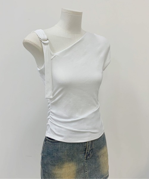 ﾜﾝｼｮﾙﾀﾞｰﾊﾞｯｸﾙT（Tシャツ/カットソー）｜SPIGA（スピーガ）