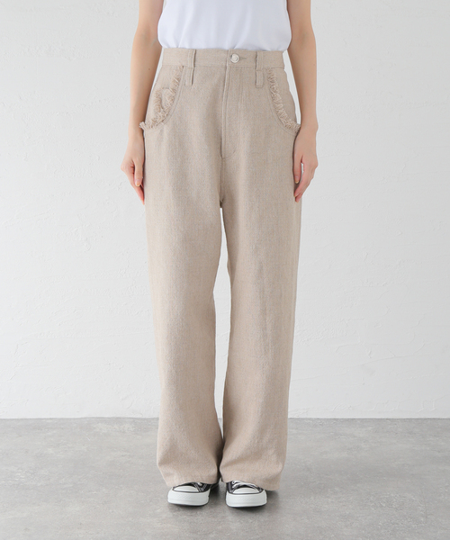 JOURNAL STANDARD LUXE 24SS JUNE パンツ 日本製 JOURNAL STANDARD LUXE（ジャーナルスタンダード ラックス）の