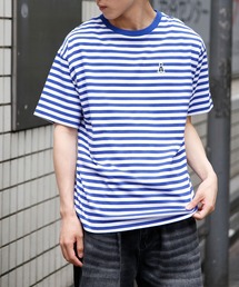 ALAND | 【UNISEX】ALAND／AロゴボーダーT(Tシャツ/カットソー)