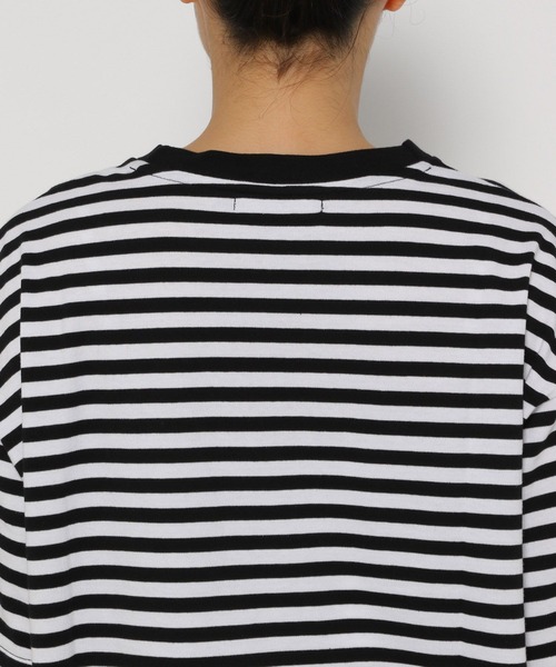 ALOUND Tシャツ ボーダー　アラウンド　alound tシャツ ALAND tシャツ 「UNISEX」ALAND／AロゴボーダーT レディース メンズ