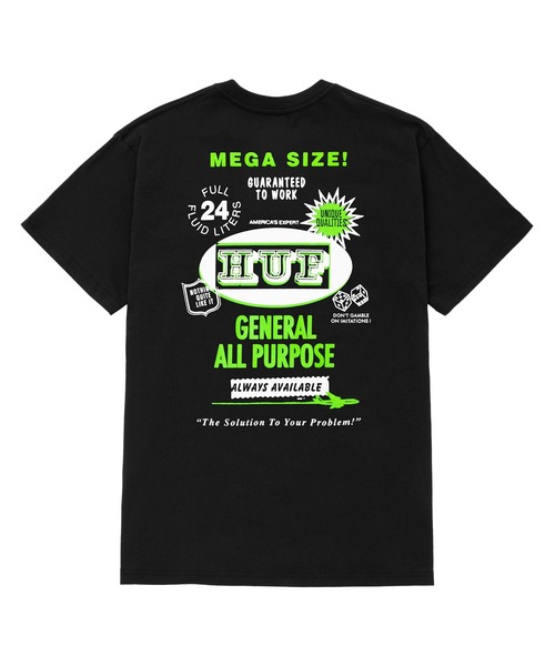 ALL PURPOSE TEE / HUF ハフ 半袖プリント Tシャツ（Tシャツ/カットソー）｜HUF（ハフ）