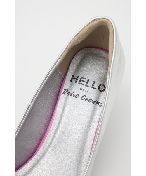 RODEO CROWNS WIDE BOWL（ロデオクラウンズワイドボウル）の「COLOR POINTED PUMPS（パンプス・レディース・ライム/ピンク/シルバー・MEDIUM/LARGE）」の19枚目の写真