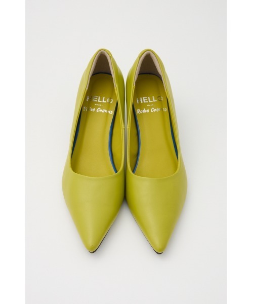 RODEO CROWNS WIDE BOWL（ロデオクラウンズワイドボウル）の「COLOR POINTED PUMPS（パンプス・レディース・ライム/ピンク/シルバー・MEDIUM/LARGE）」の6枚目の写真