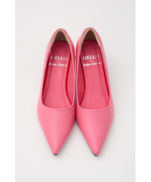 RODEO CROWNS WIDE BOWL（ロデオクラウンズワイドボウル）の「COLOR POINTED PUMPS（パンプス・レディース・ライム/ピンク/シルバー・MEDIUM/LARGE）」の10枚目の写真