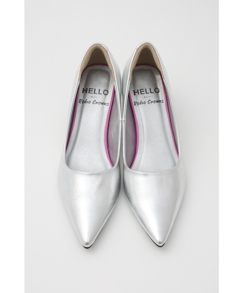 RODEO CROWNS WIDE BOWL（ロデオクラウンズワイドボウル）の「COLOR POINTED PUMPS（パンプス・レディース・ライム/ピンク/シルバー・MEDIUM/LARGE）」の14枚目の写真