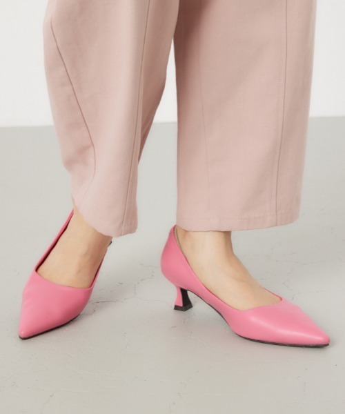 RODEO CROWNS WIDE BOWL（ロデオクラウンズワイドボウル）の「COLOR POINTED PUMPS（パンプス・レディース・ライム/ピンク/シルバー・MEDIUM/LARGE）」の8枚目の写真