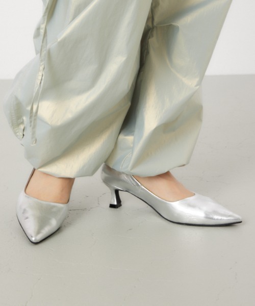 RODEO CROWNS WIDE BOWL（ロデオクラウンズワイドボウル）の「COLOR POINTED PUMPS（パンプス・レディース・ライム/ピンク/シルバー・MEDIUM/LARGE）」の12枚目の写真