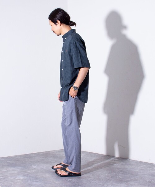 GLOSTER(グロスター)の「【GLOSTER/グロスター】SUMMER BREEZE イージーケアスラックス(その他パンツ・メンズ・チャコールグレー/モカ/グレイッシュブルー・S/M/L/XL)」の5枚目の写真