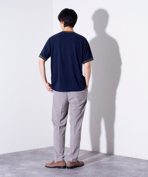 GLOSTER(グロスター)の「【GLOSTER/グロスター】SUMMER BREEZE イージーケアスラックス(その他パンツ・メンズ・チャコールグレー/モカ/グレイッシュブルー・S/M/L/XL)」の13枚目の写真