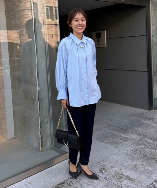 NOLLEY’S（ノーリーズ）の「メタルポイントショルダーバッグ（ショルダーバッグ・レディース・ブラック/ボルドー・FREE）」の4枚目の写真