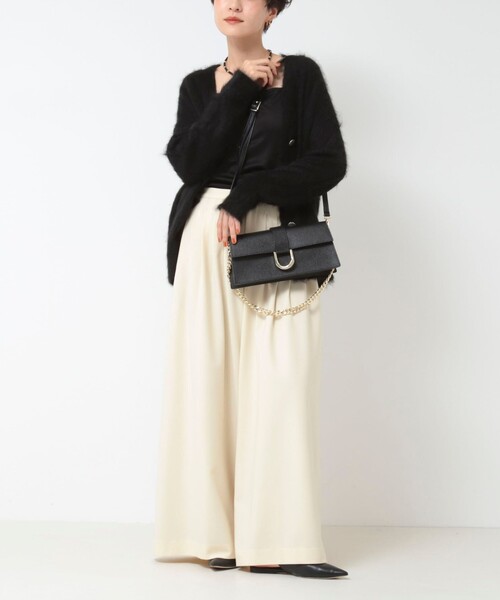 NOLLEY’S（ノーリーズ）の「メタルポイントショルダーバッグ（ショルダーバッグ・レディース・ブラック/ボルドー・FREE）」の7枚目の写真