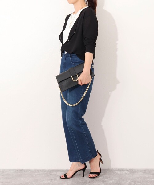 NOLLEY’S（ノーリーズ）の「メタルポイントショルダーバッグ（ショルダーバッグ・レディース・ブラック/ボルドー・FREE）」の13枚目の写真