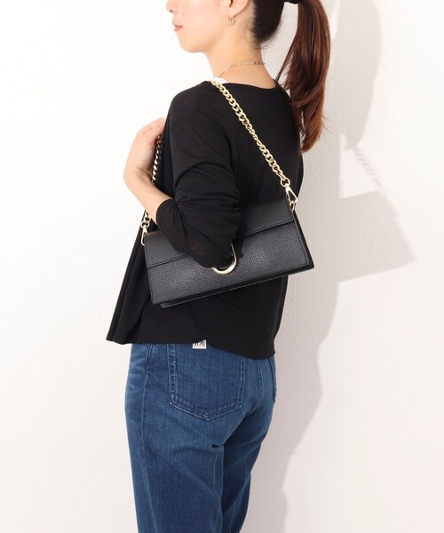 NOLLEY’S（ノーリーズ）の「メタルポイントショルダーバッグ（ショルダーバッグ・レディース・ブラック/ボルドー・FREE）」の17枚目の写真