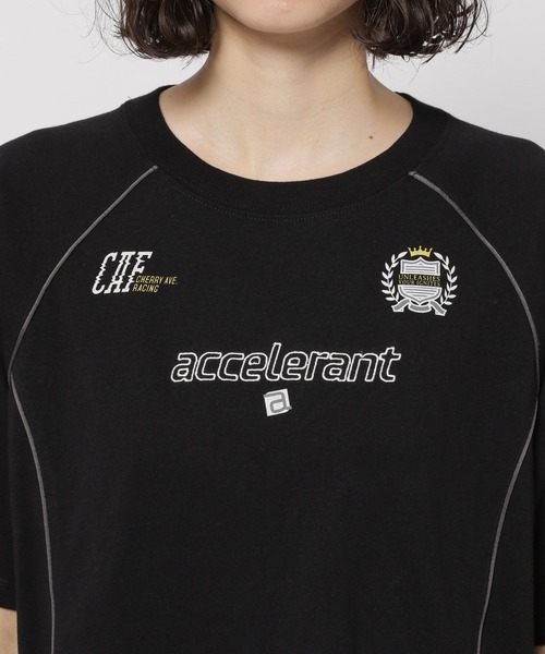 niko and...（ニコアンド）の「ライン&ロゴゲームTシャツ（Tシャツ/カットソー・レディース・ブラック/オフホワイト/グレー・FREE）」の13枚目の写真