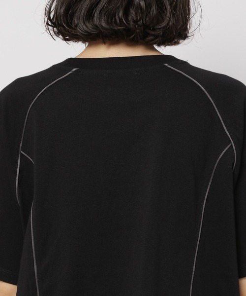 niko and...（ニコアンド）の「ライン&ロゴゲームTシャツ（Tシャツ/カットソー・レディース・ブラック/オフホワイト/グレー・FREE）」の14枚目の写真