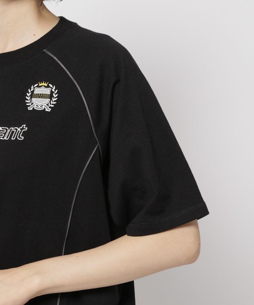 niko and...（ニコアンド）の「ライン&ロゴゲームTシャツ（Tシャツ/カットソー・レディース・ブラック/オフホワイト/グレー・FREE）」の15枚目の写真