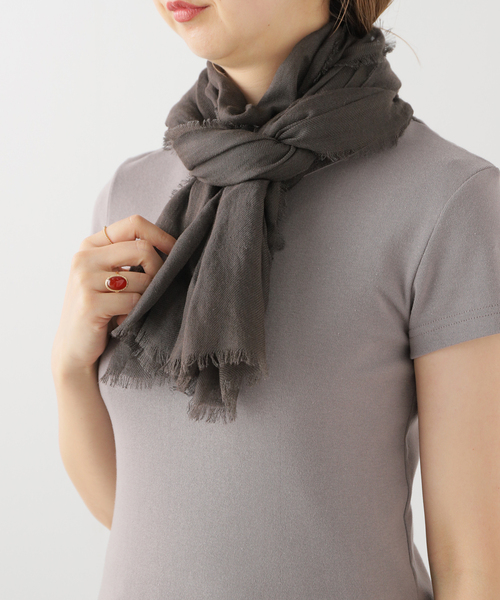 お値下げ！VERMEIL par iena CITRUS（シトラス） ストール NAOKO OKUSAコラボ CITRUS Verロゴ Stole C25261（ストール