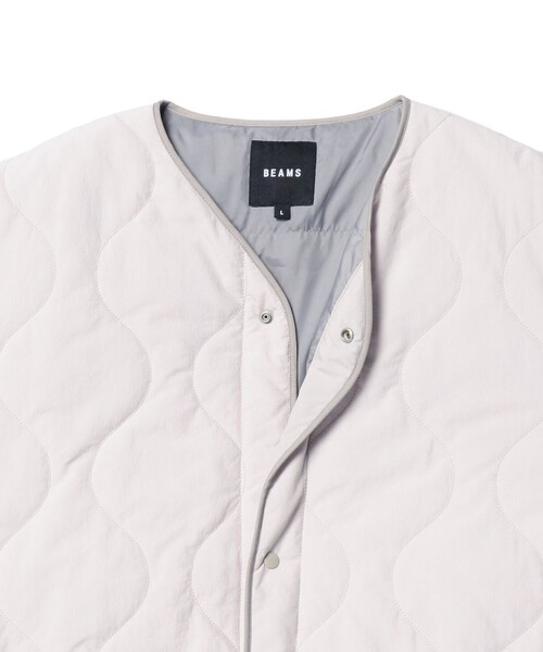 BEAMS(ビームス)の「ダウン ミリタリー ライナージャケット(ダウンジャケット/コート・メンズ・ブラック/シルバー/オリーブ・SMALL/MEDIUM/LARGE/X-LARGE)」の12枚目の写真