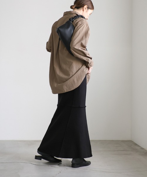 【セール】切り替えマーメイドニットスカート（スカート）｜select MOCA（セレクトモカ）