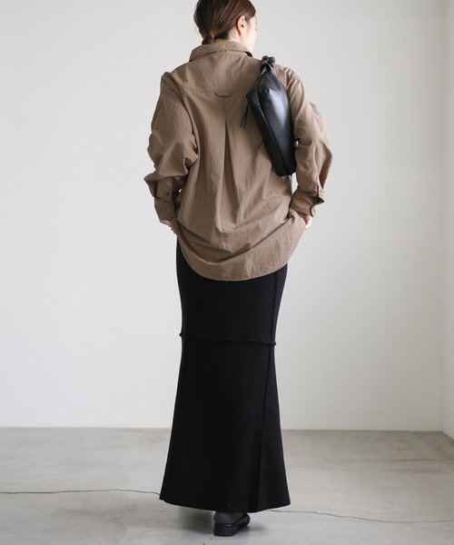 【セール】切り替えマーメイドニットスカート（スカート）｜select MOCA（セレクトモカ）