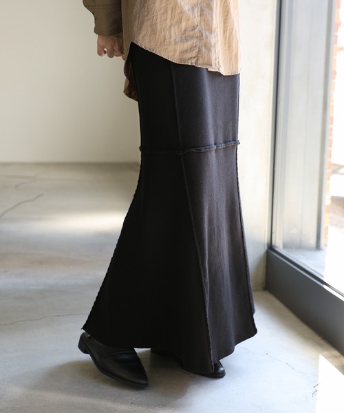 【セール】切り替えマーメイドニットスカート（スカート）｜select MOCA（セレクトモカ）