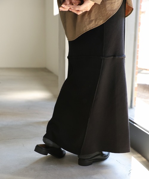 【セール】切り替えマーメイドニットスカート（スカート）｜select MOCA（セレクトモカ）