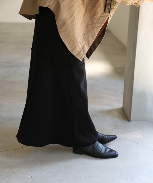 【セール】切り替えマーメイドニットスカート（スカート）｜select MOCA（セレクトモカ）