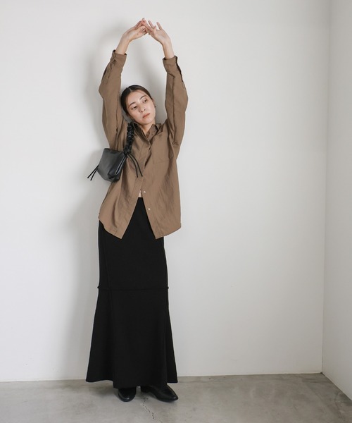 【セール】切り替えマーメイドニットスカート（スカート）｜select MOCA（セレクトモカ）