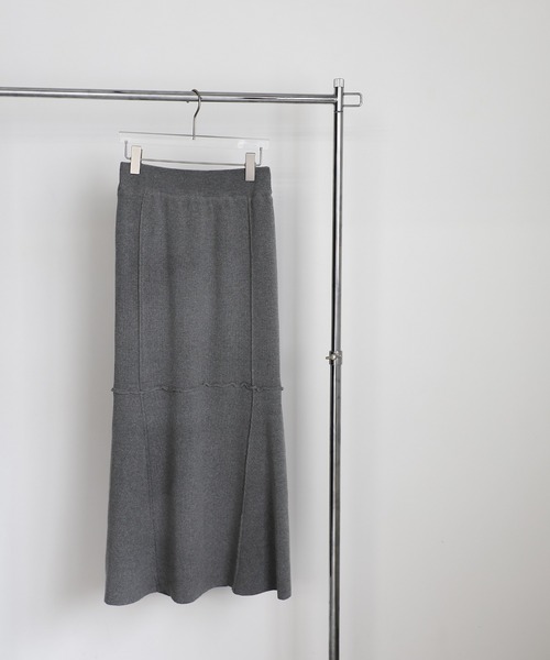 【セール】切り替えマーメイドニットスカート（スカート）｜select MOCA（セレクトモカ）