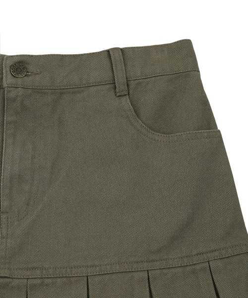 PUNYUS（プニュズ）の「ミリタリープリーツヘムミニスカート（スカート・レディース・カーキ/その他1・3/2/1/4）」の13枚目の写真