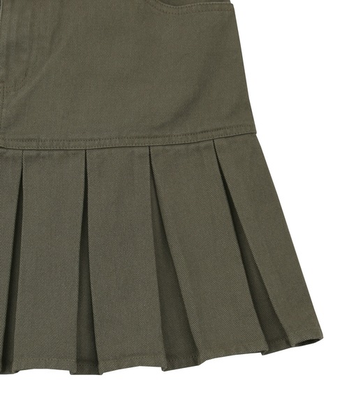 PUNYUS（プニュズ）の「ミリタリープリーツヘムミニスカート（スカート・レディース・カーキ/その他1・3/2/1/4）」の14枚目の写真