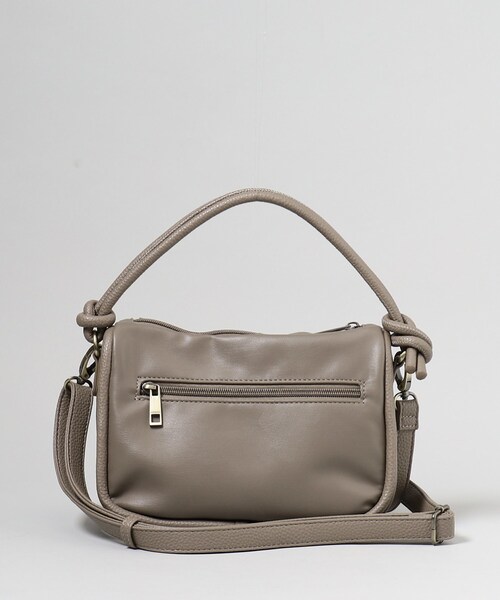 THE SHOP TK （ザ ショップ ティーケー ）の「【＠BAILA掲載】ギャザープレートFレザーBAG（ハンドバッグ・レディース・ブラック/ブラウン系その他・00）」の12枚目の写真