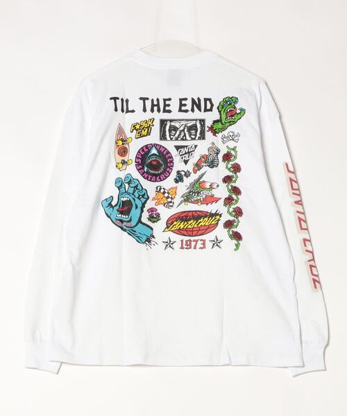 SANTA CRUZ  　サンタクルーズ　ロンT　L ムラサキスポーツ限定】SANTACRUZ/サンタクルーズ ロンT 長袖 T