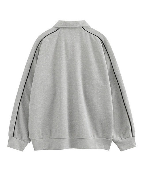 Courreges ✨美品✨ ハーフジップ 長袖 トップス ロゴ ワッペン 38 Courreges ✨美品✨ ハーフジップ 長袖 トップス ロゴ ワッペン 38