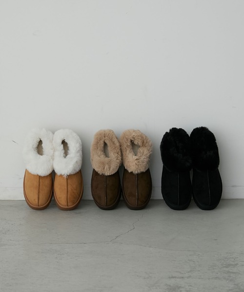 forksy.（フォルクシー）の「【forksy.】厚底ステッチショートブーツ（ブーツ・レディース・ブラック/キャメル/ブラウン・S/M/L/LL）」の4枚目の写真