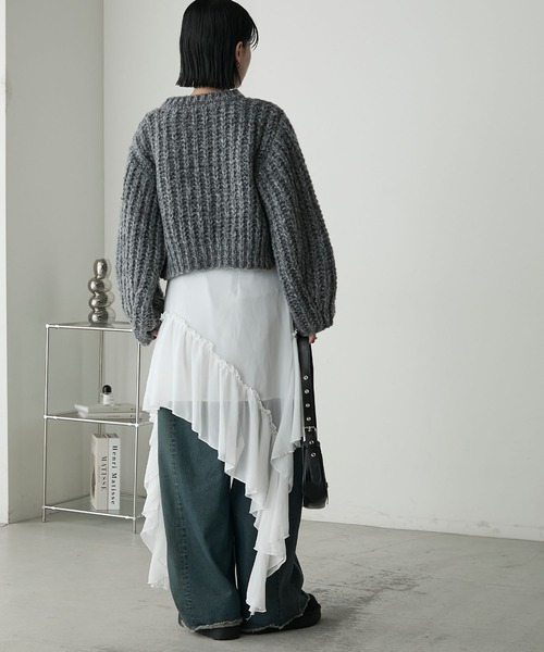 forksy.（フォルクシー）の「【forksy.】厚底ステッチショートブーツ（ブーツ・レディース・ブラック/キャメル/ブラウン・S/M/L/LL）」の13枚目の写真