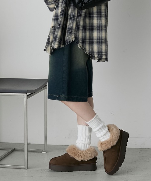 ダル品　　GUCCI レザー 厚底 プラットフォーム ブーティ シルバー forksy.】厚底ステッチショートブーツ forksy.│MONO-MART [モノマート