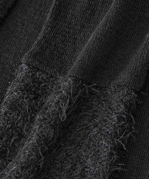 VIS(ビス)の「袖フェザーシアータートルニット(ニット/セーター・レディース・ブラック/サックスブルー/キナリ・FREE)」の12枚目の写真