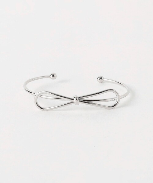 BEAUTY&YOUTH UNITED ARROWS（ビューティーアンドユースユナイテッドアローズ）の「メタル リボンモチーフ バングル（バングル/リストバンド・レディース・ゴールド/シルバー・FREE）」の2枚目の写真