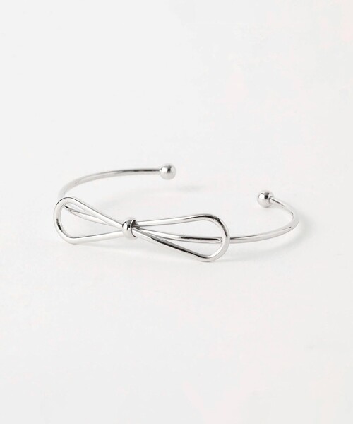 BEAUTY&YOUTH UNITED ARROWS（ビューティーアンドユースユナイテッドアローズ）の「メタル リボンモチーフ バングル（バングル/リストバンド・レディース・ゴールド/シルバー・FREE）」の6枚目の写真