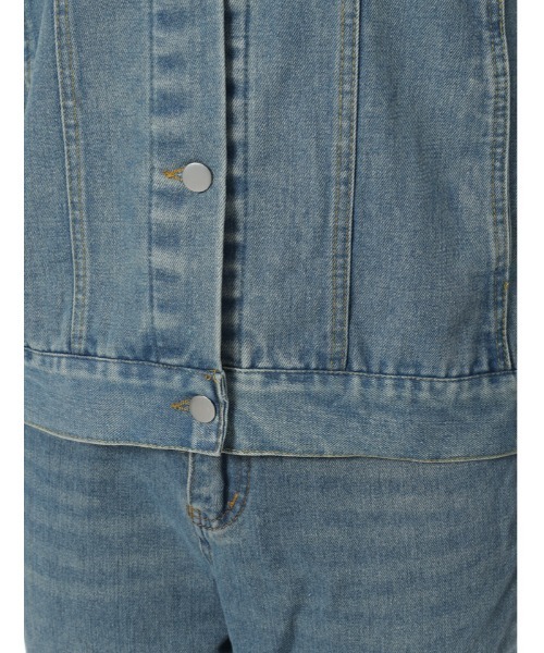 fifth（フィフス）の「オーバーサイズデニムジャケット（デニムジャケット・レディース・ブルー・M）」の12枚目の写真