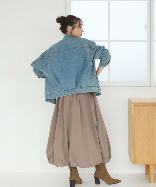 fifth（フィフス）の「オーバーサイズデニムジャケット（デニムジャケット・レディース・ブルー・M）」の18枚目の写真