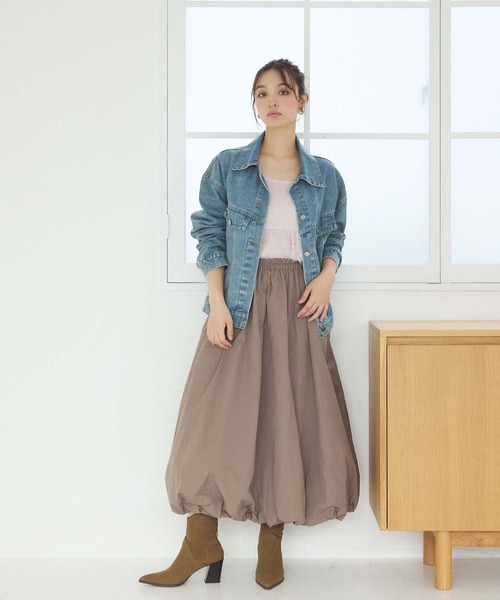 fifth（フィフス）の「オーバーサイズデニムジャケット（デニムジャケット・レディース・ブルー・M）」の17枚目の写真