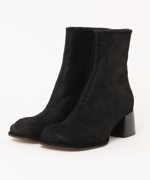 ALM.（アルム）の「【ALM.】ADELA LEATHER BOOTS レザーショートブーツ（ブーツ・レディース・ブラウン/ブラック/シルバー/ブラック系1/ブラウン系1・36/37/38）」の17枚目の写真