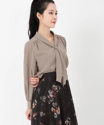 STRAWBERRY-FIELDS | パーツ付きボウタイブラウス(シャツ/ブラウス)