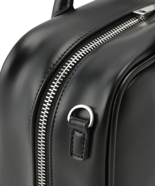 ADAM ET ROPE'（アダムエロペ）の「【一部WEB限定カラー・再入荷・サステナブル】ロゴスクエアボストンバッグ（ショルダーバッグ・レディース・ピンク系その他2/ブラック/ブラウン/シルバー・FREE）」の13枚目の写真