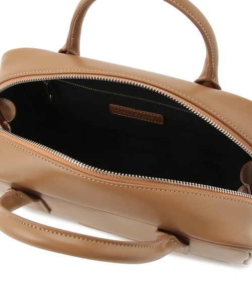 ADAM ET ROPE'（アダムエロペ）の「【一部WEB限定カラー・再入荷・サステナブル】ロゴスクエアボストンバッグ（ショルダーバッグ・レディース・ピンク系その他2/ブラック/ブラウン/シルバー・FREE）」の7枚目の写真