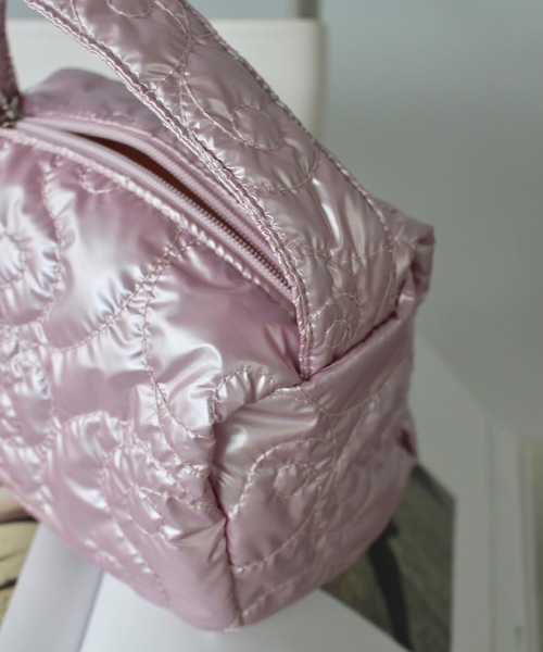 SANSeLF（サンセルフ）の「Se メタリックポーチバッグ【SANSeLF】sana24a009（ハンドバッグ・レディース・ブルーグレー/ライトピンク/シルバー・FREE）」の21枚目の写真