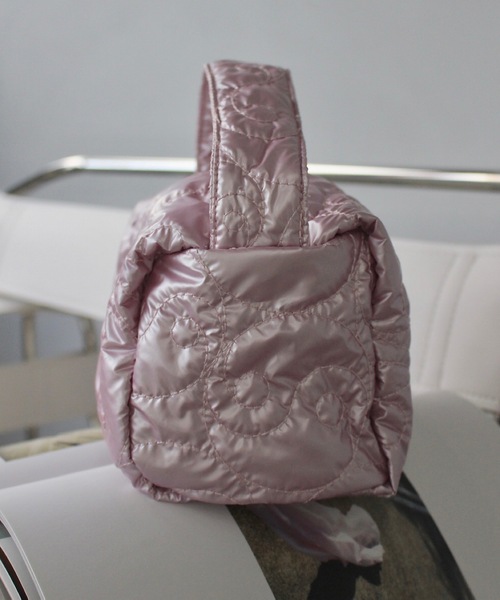 SANSeLF（サンセルフ）の「Se メタリックポーチバッグ【SANSeLF】sana24a009（ハンドバッグ・レディース・ブルーグレー/ライトピンク/シルバー・FREE）」の20枚目の写真