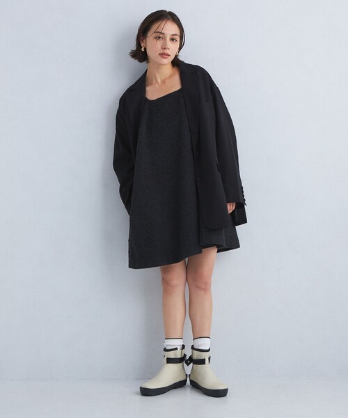 green label relaxing（グリーンレーベルリラクシング）の「＜810s＞MARKE MODI ワークブーツ（ブーツ・レディース・ホワイト/ダークグレー・25cm/24cm/23cm）」の4枚目の写真